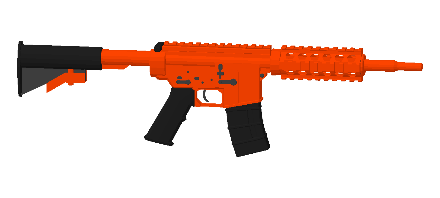 Assault Rifle · Orange