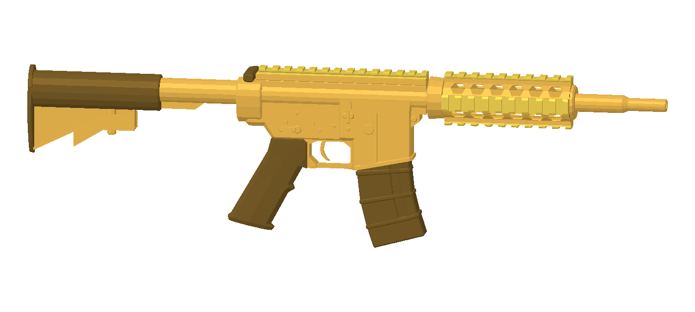Assault Rifle · Gold