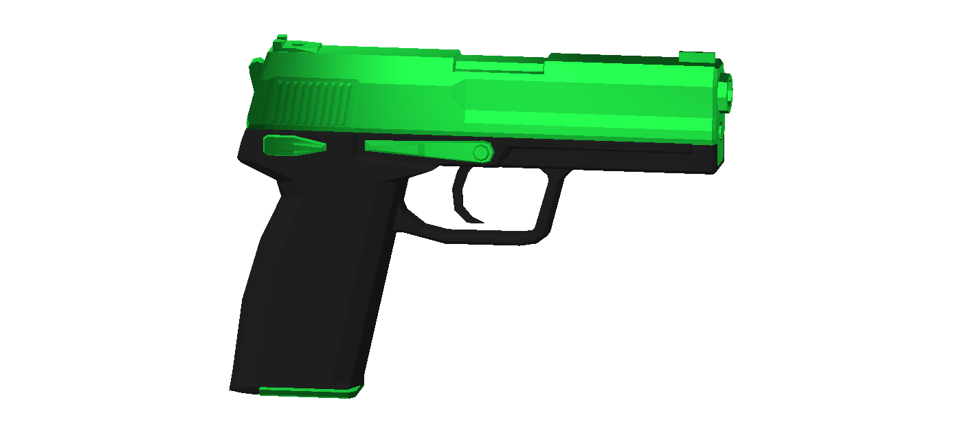 Pistol · Emerald