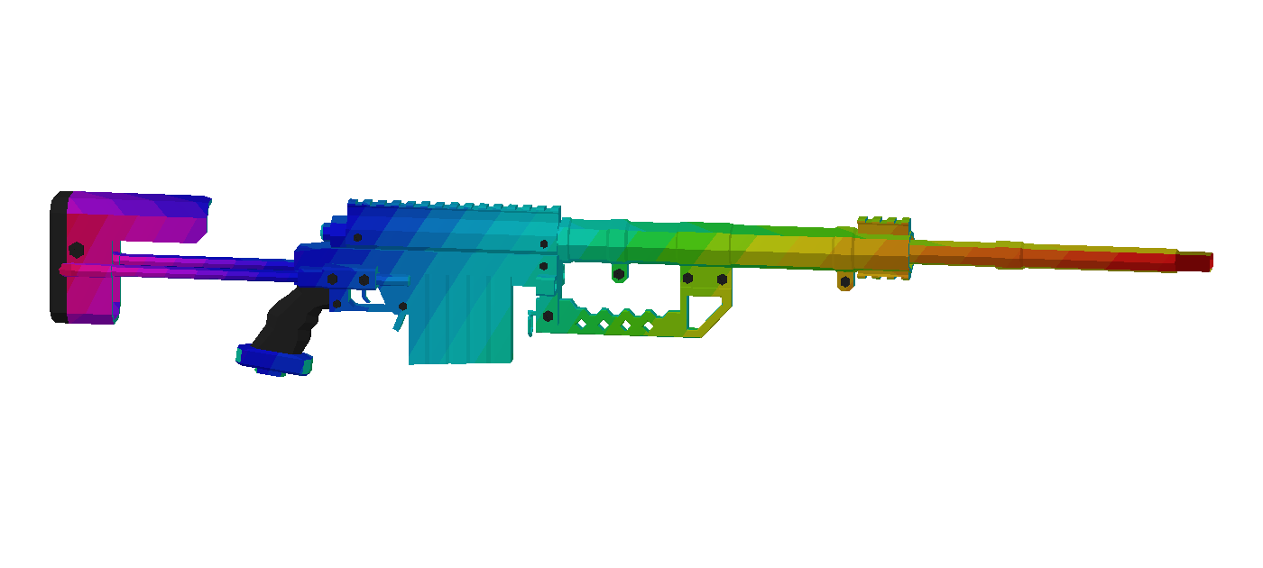 Sniper Rifle · Rainbow